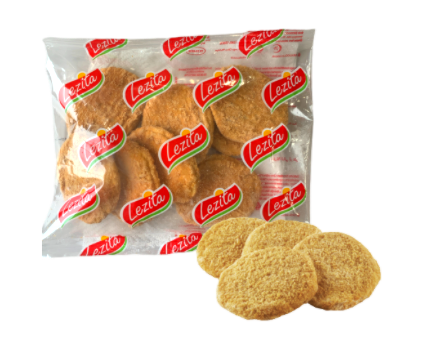 LEZITA ქათმის გაყინული კრისპი ბურგერი 500გრ*22ც